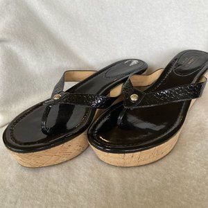Coach wedge sandals